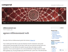 Tablet Screenshot of comparrat.wordpress.com