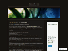 Tablet Screenshot of baronautoscam.wordpress.com