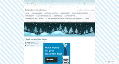 Desktop Screenshot of cinziadefendi.wordpress.com