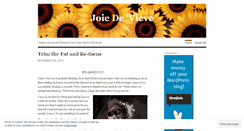 Desktop Screenshot of genevievejooste.wordpress.com