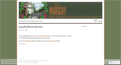 Desktop Screenshot of marignybrasserie.wordpress.com