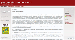 Desktop Screenshot of cooperacaointernacional.wordpress.com