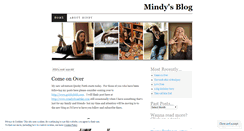 Desktop Screenshot of mindychumbley.wordpress.com