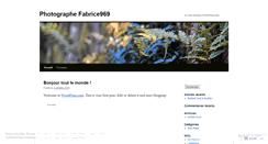 Desktop Screenshot of fabricefrechou.wordpress.com