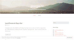 Desktop Screenshot of georgie73.wordpress.com
