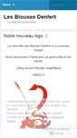 Mobile Screenshot of blousesdenfert.wordpress.com