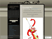 Tablet Screenshot of blousesdenfert.wordpress.com