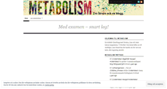 Desktop Screenshot of metabolism.wordpress.com