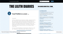 Desktop Screenshot of lucidlilith.wordpress.com
