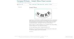 Desktop Screenshot of georginawilliams.wordpress.com