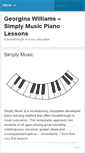 Mobile Screenshot of georginawilliams.wordpress.com