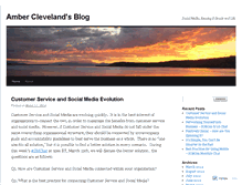 Tablet Screenshot of amcleveland.wordpress.com