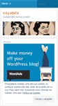 Mobile Screenshot of elblogdevayatela.wordpress.com