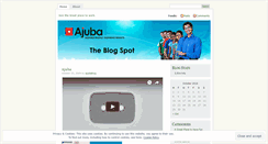 Desktop Screenshot of ajubablog.wordpress.com