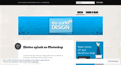 Desktop Screenshot of eucurtodesign.wordpress.com