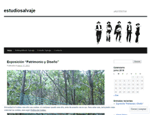Tablet Screenshot of estudiosalvaje.wordpress.com