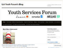 Tablet Screenshot of ilayouthforum.wordpress.com