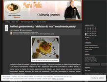 Tablet Screenshot of mariafulia.wordpress.com
