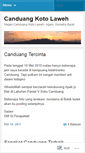 Mobile Screenshot of candaung.wordpress.com