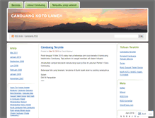 Tablet Screenshot of candaung.wordpress.com