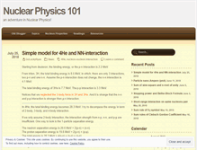 Tablet Screenshot of nukephysik101.wordpress.com