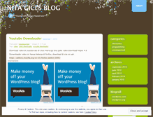 Tablet Screenshot of nitagici.wordpress.com