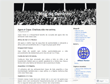 Tablet Screenshot of blogdodeninho.wordpress.com