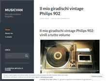 Tablet Screenshot of musicvan.wordpress.com