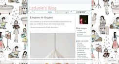 Desktop Screenshot of ladyole.wordpress.com