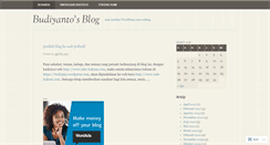 Desktop Screenshot of budi399.wordpress.com
