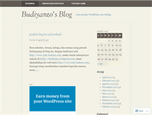 Tablet Screenshot of budi399.wordpress.com