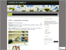 Tablet Screenshot of daniguarnieri.wordpress.com