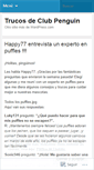 Mobile Screenshot of penguinstrucos.wordpress.com