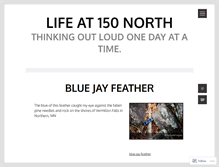 Tablet Screenshot of 150north.wordpress.com