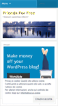 Mobile Screenshot of friendsforfree.wordpress.com