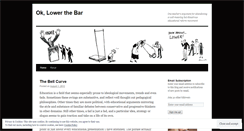 Desktop Screenshot of oklowerthebar.wordpress.com