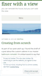 Mobile Screenshot of fixerwithaview.wordpress.com