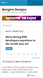 Mobile Screenshot of bengine.wordpress.com