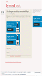 Mobile Screenshot of lymedout.wordpress.com