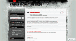 Desktop Screenshot of caymanracingteam.wordpress.com