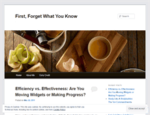 Tablet Screenshot of firstforgetwhatyouknow.wordpress.com
