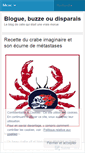 Mobile Screenshot of bloguebuzzedisparais.wordpress.com