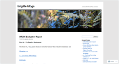 Desktop Screenshot of brigitteblogs.wordpress.com