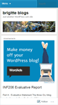 Mobile Screenshot of brigitteblogs.wordpress.com