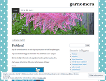 Tablet Screenshot of garnomera.wordpress.com