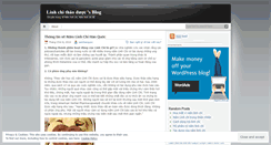 Desktop Screenshot of linhchithaoduoc.wordpress.com