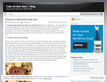 Tablet Screenshot of linhchithaoduoc.wordpress.com