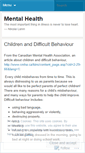 Mobile Screenshot of mentalillnessandhealth.wordpress.com