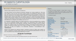 Desktop Screenshot of mibaratacuentologia.wordpress.com