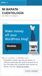 Mobile Screenshot of mibaratacuentologia.wordpress.com